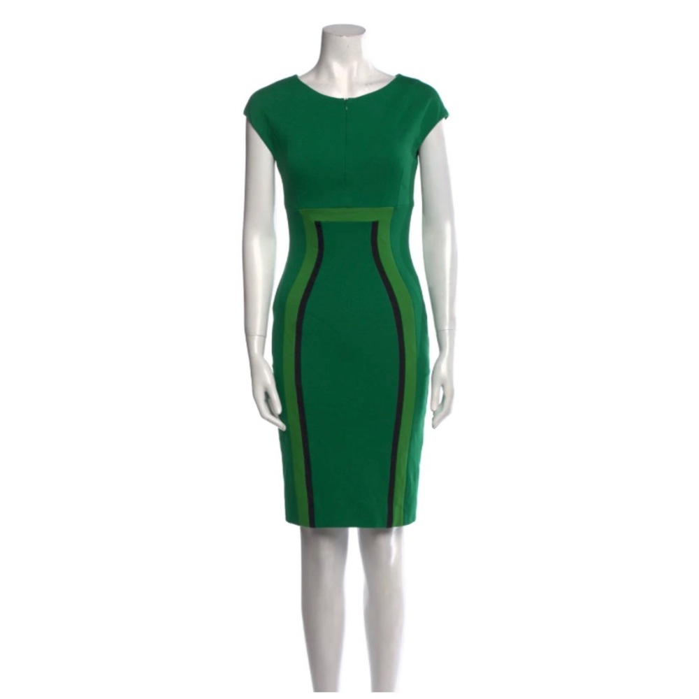 ESCADA bateau neckline knee length dress